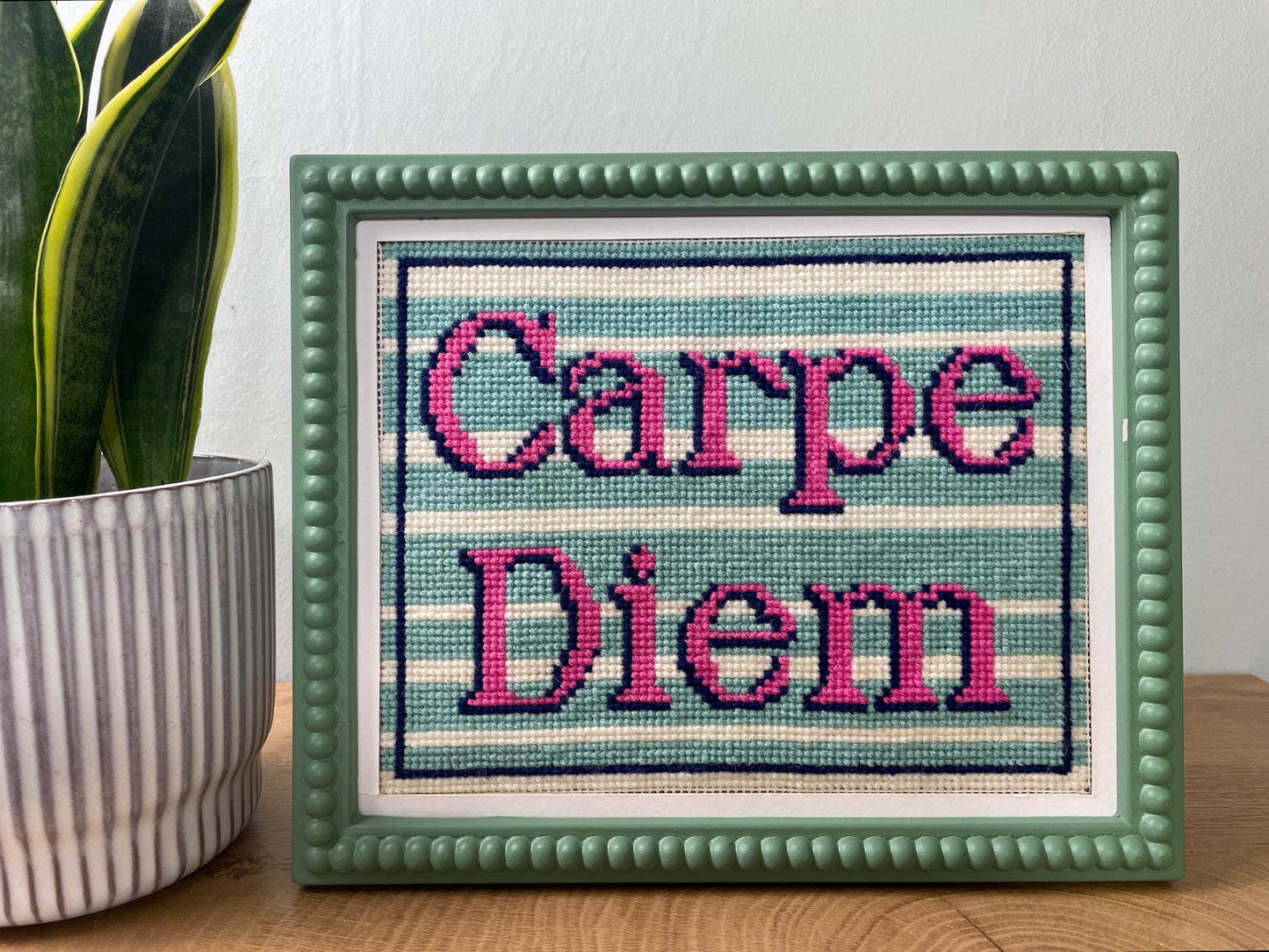 Carpe Diem Cross Stitch Kit