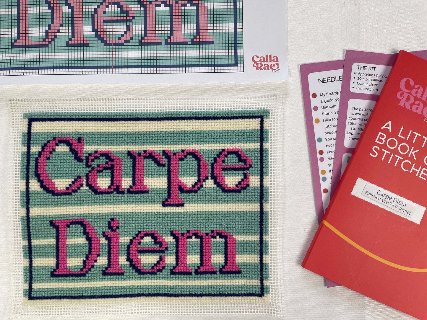 Carpe Diem Cross Stitch Kit