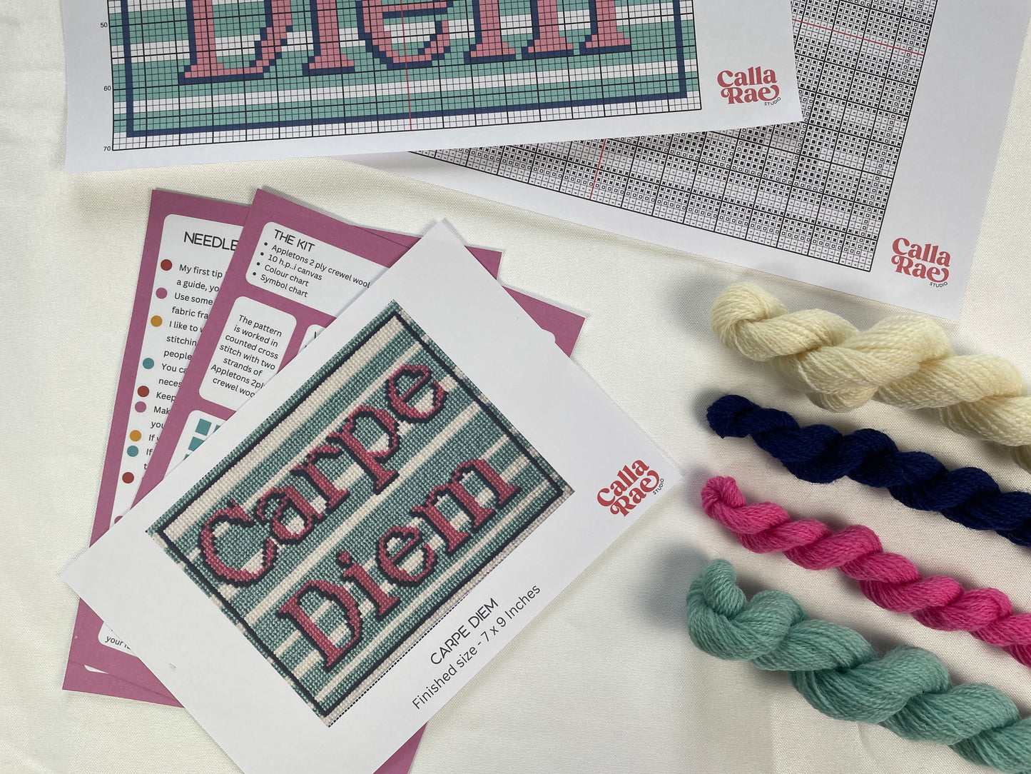 Carpe Diem Cross Stitch Kit