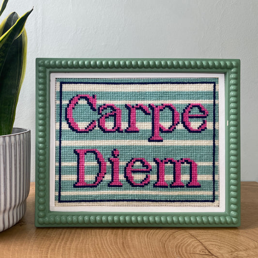 Carpe Diem Cross Stitch Kit