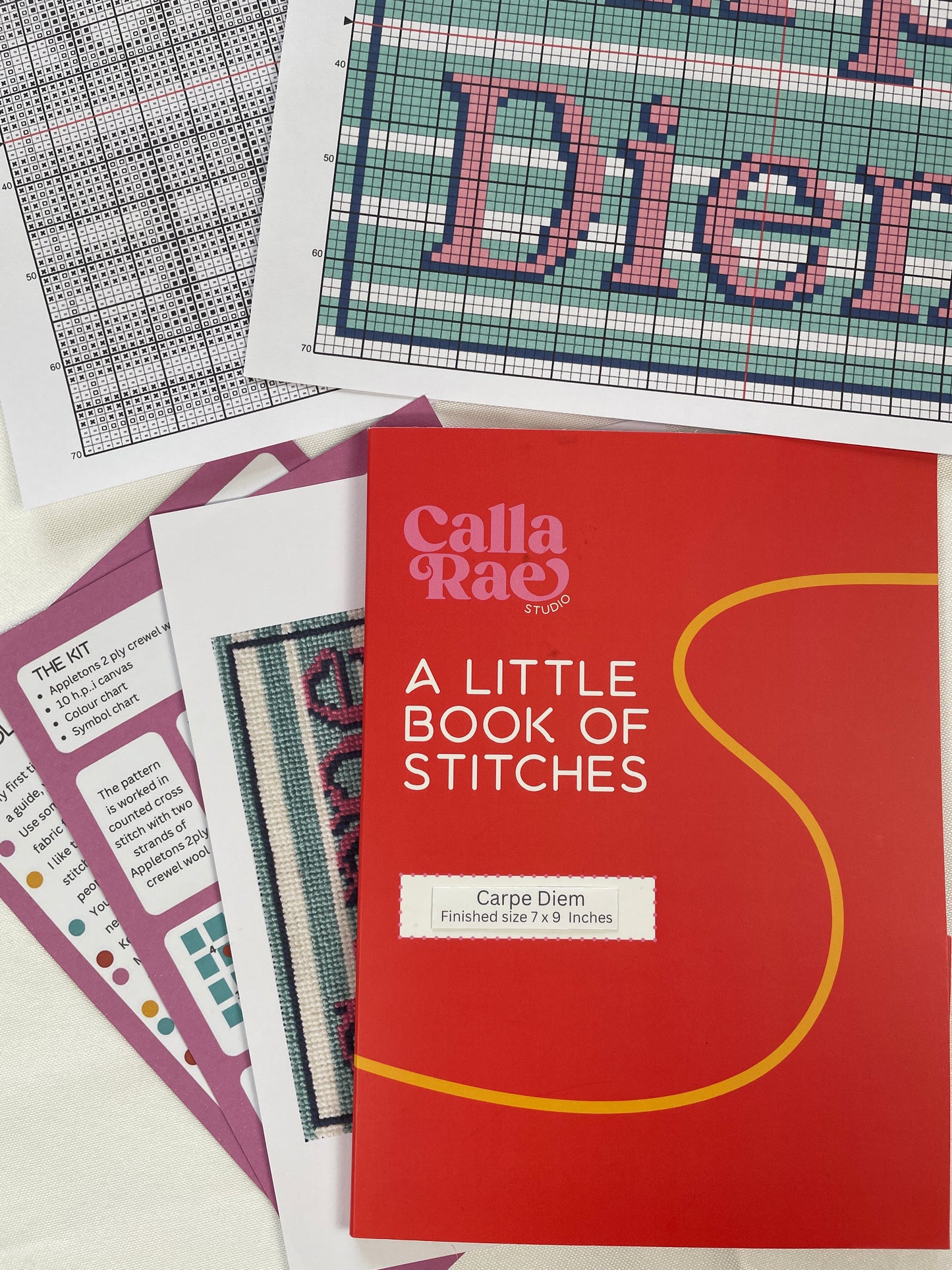 Carpe Diem Cross Stitch Kit